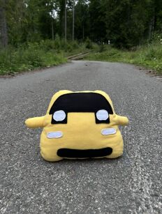 Duża poduszka Mazda MX5 NA- Yellow