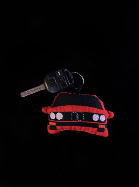 Breloczek BMW E30- Red