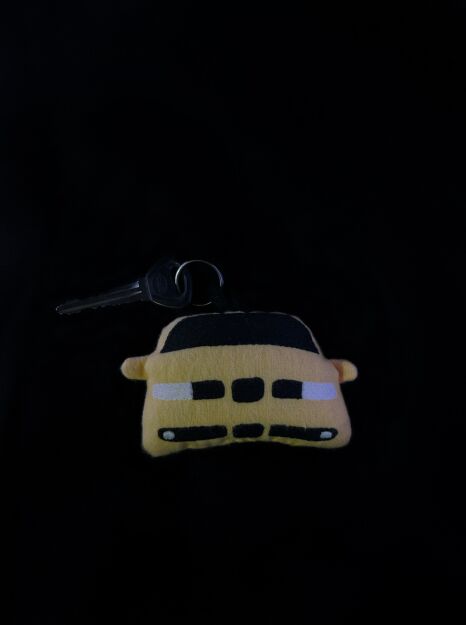 Breloczek Seat Leon 1- Yellow