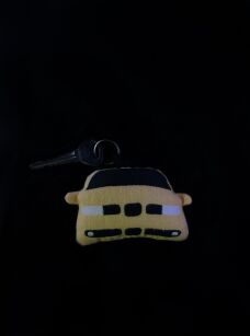 Breloczek Seat Leon 1- Yellow