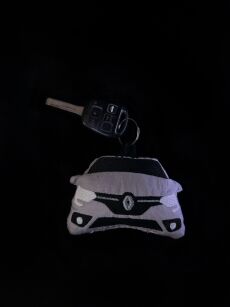 Breloczek Renault Megane 4- Light gray