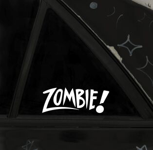 Naklejka- Zombie