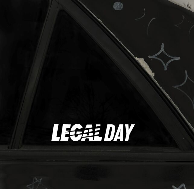 Naklejka- Legal day 2