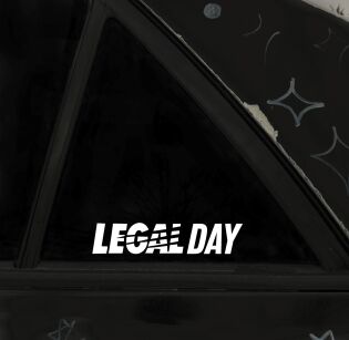 Naklejka- Legal day 2