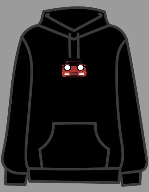 Bluza z haftem- Porsche 944