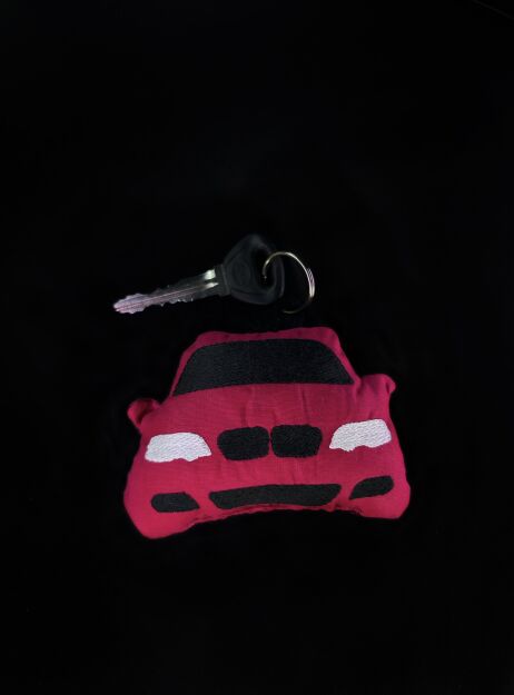 Breloczek BMW e46- Maroon