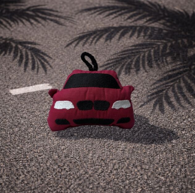 Breloczek BMW e46- Maroon