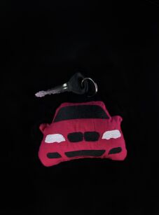 Breloczek BMW e46- Maroon