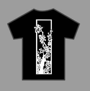 Koszulka z nadrukiem- Sakura