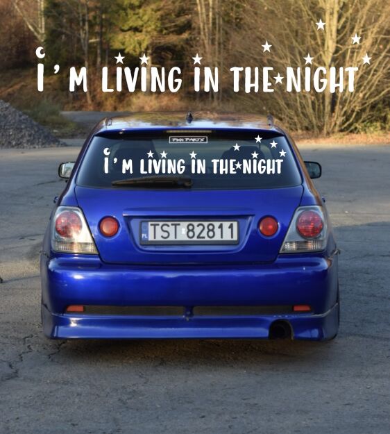 Duży banner- I'm living in the night