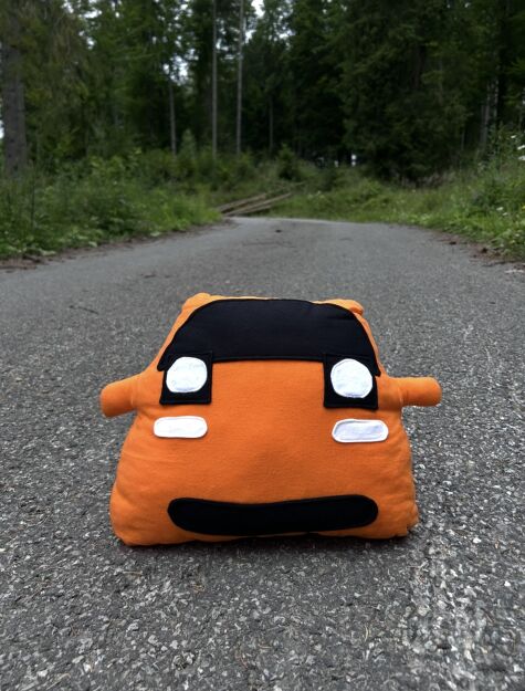 Duża poduszka Mazda MX5 NA- Orange