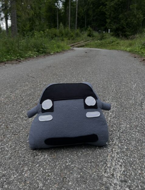 Duża poduszka Mazda MX5 NA- Dark gray