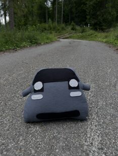 Duża poduszka Mazda MX5 NA- Dark gray