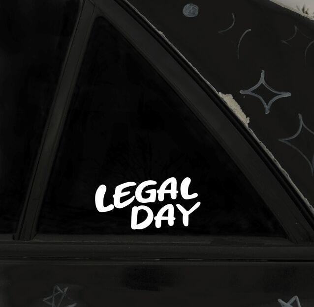 Naklejka- Legal day 1