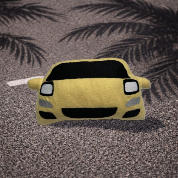 Mała poduszka Mazda Rx7- Yellow