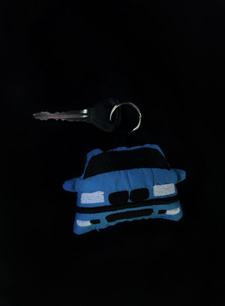 Breloczek BMW E36- Blue