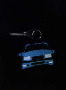 Breloczek BMW E36- Blue