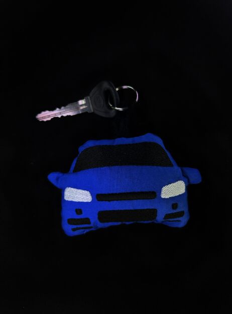 Breloczek Nissan Skyline R34- Navy blue