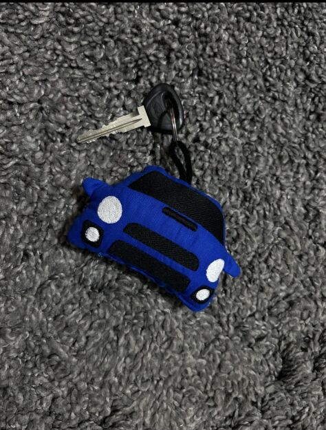 Breloczek Subaru Impreza Bug- Navy blue