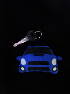 Breloczek Subaru Impreza Bug- Navy blue