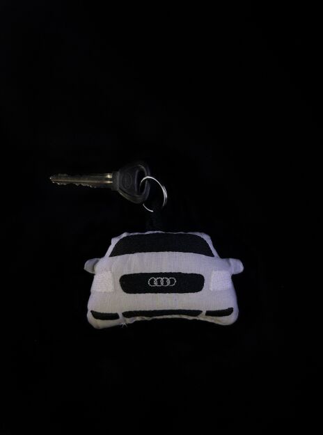 Breloczek Audi TT- Light gray