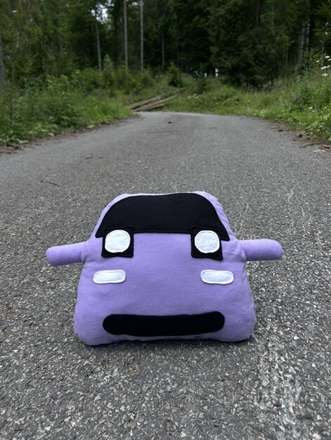 Duża poduszka Mazda MX5 NA- Light purple