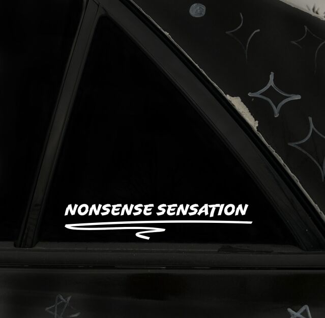 Naklejka- Nonsense sensation