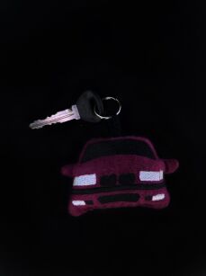 Breloczek BMW E36- Cherry