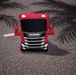 Mała  poduszka Scania- Red