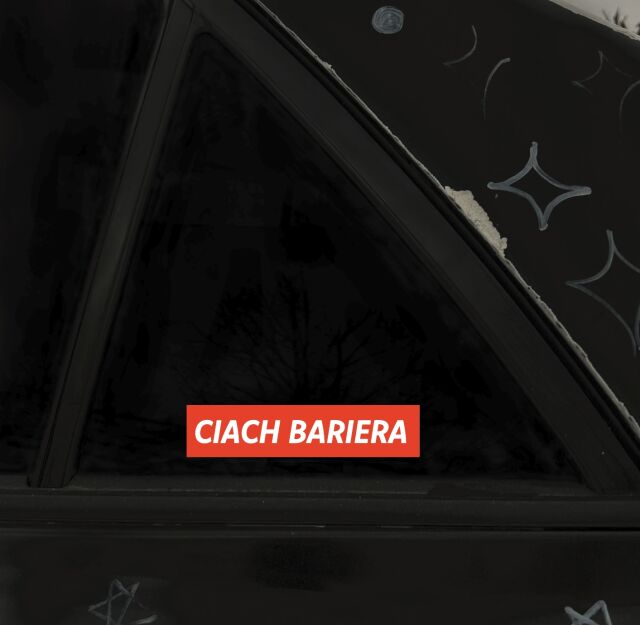 Naklejka- Ciach bariera