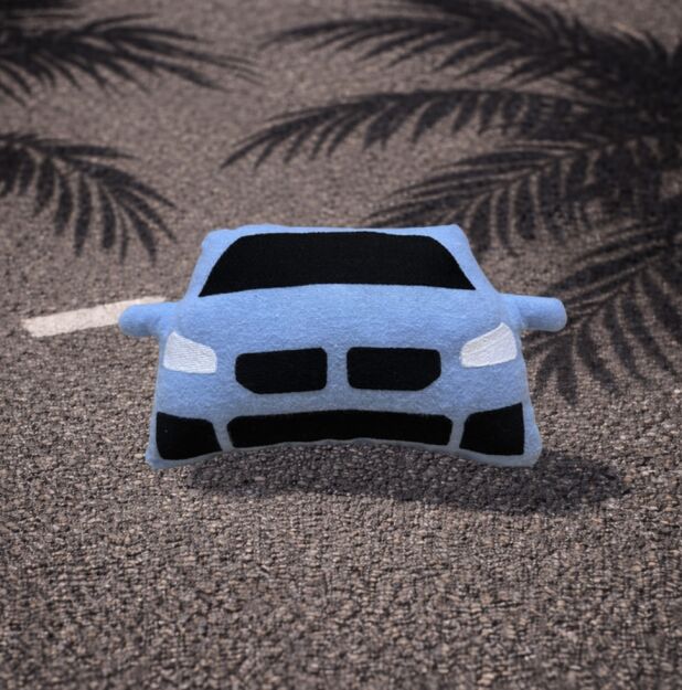 Mała poduszka BMW g87- Baby blue