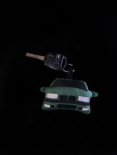 Breloczek BMW E36- Dark green