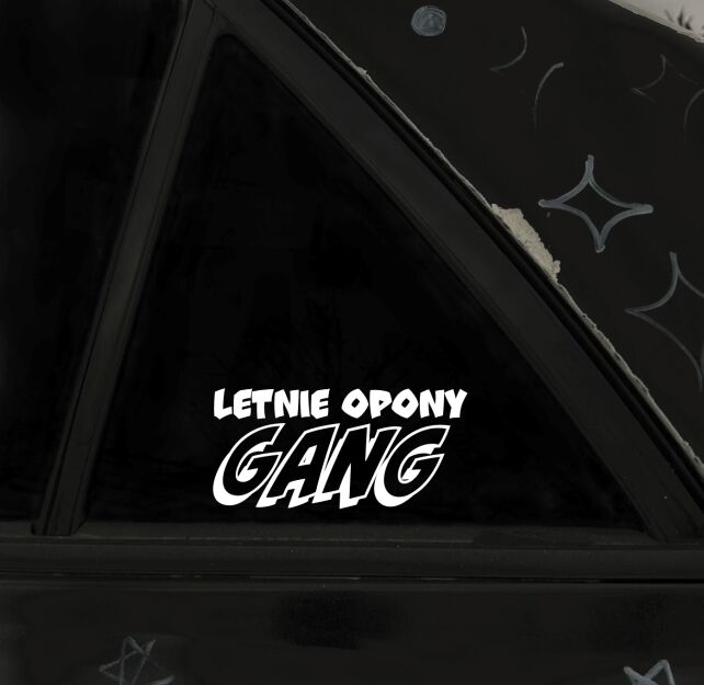 Naklejka- Letnie opony gang