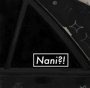 Naklejka- Nani 1