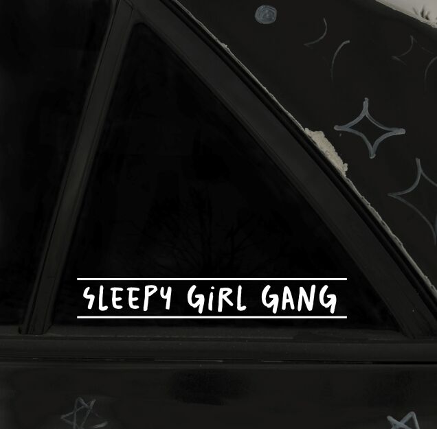 Naklejka- Sleepy girl gang