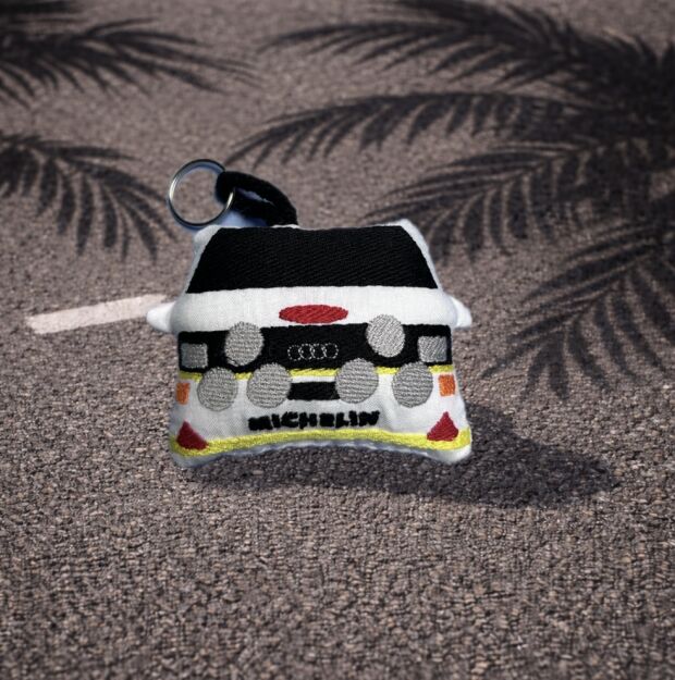 Breloczek Audi Sport Quattro S1- White