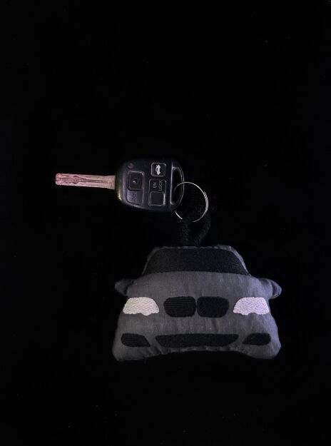 Breloczek BMW E46- Dark gray