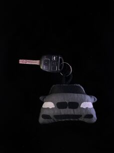 Breloczek BMW E46- Dark gray