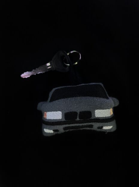 Breloczek BMW E36- Dark gray