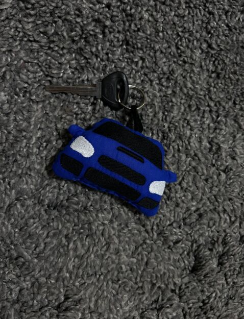 Breloczek Subaru Impreza Blob- Navy blue