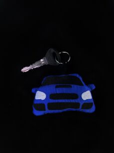Breloczek Subaru Impreza Blob- Navy blue