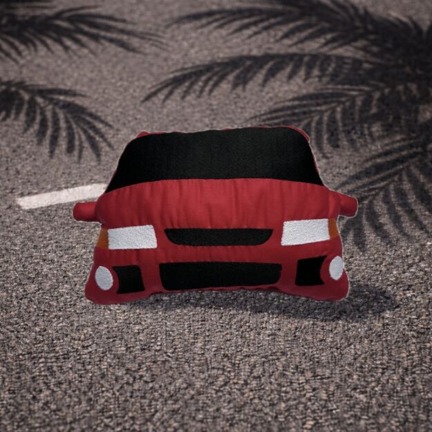 Mała poduszka Mitsubishi Lancer Evo VI- Red
