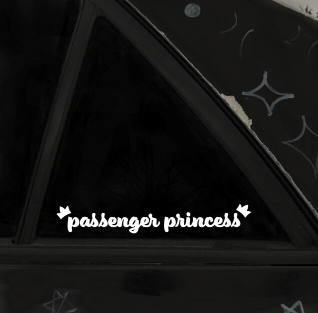 Naklejka- Passenger princess 1