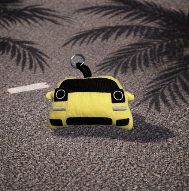 Breloczek Mazda Mx5 NA- Yellow