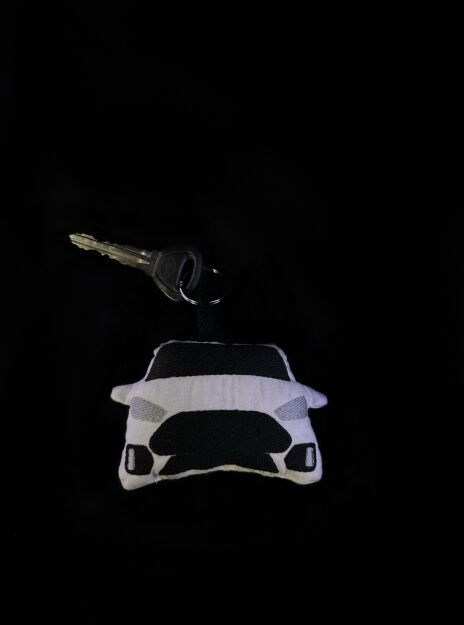 Breloczek Ford Focus RS- White