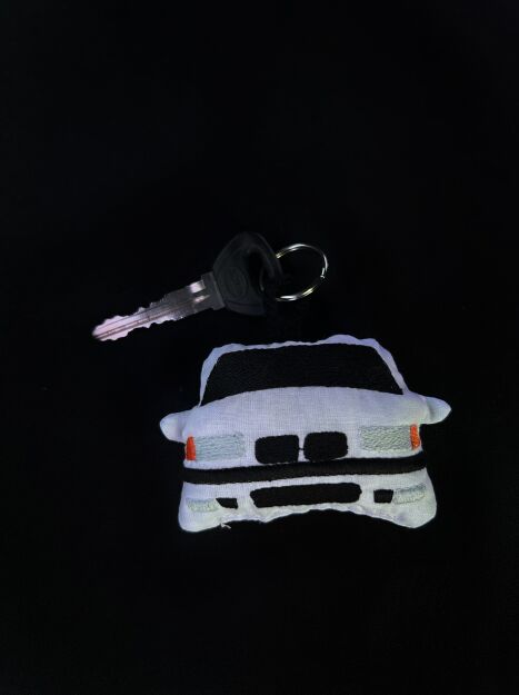 Breloczek BMW E36- White