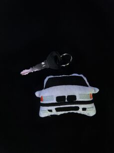 Breloczek BMW E36- White