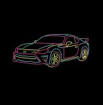 Bluza z haftem- Toyota GT86 - 2