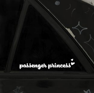 Naklejka- Passenger princess 2